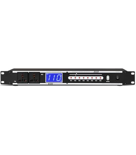 Furman M-8S Power Sequencer with 9 Outlets : Amazon.in: Musical