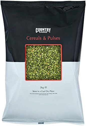 Country Range Dried Green Split Peas - 1x3kg