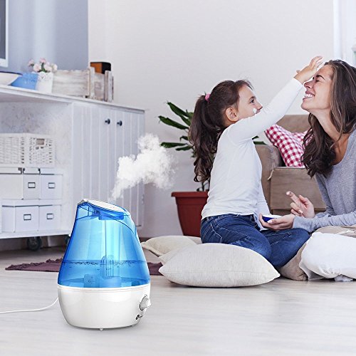 Luftbefeuchter Befeuchter TaoTronics 3,5L Kapazität bis zu 300mL/h einstellbar Ultraschall Kaltnebel - 9