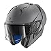 Price comparison product image SHARK EVO-ONE 2 BLANK Matt AMA Motorcycle Helmet, Anthracite, Size XL