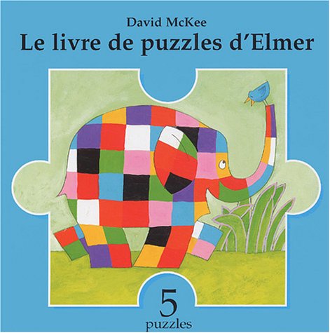 couverture de : Le livre de puzzles d'Elmer