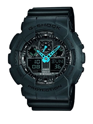 Casio Herren-Armbanduhr Analog - Digital Quarz Titan GA-100C-8AER Casio Herren-Armbanduhr Analog - Digital Quarz Titan GA-100C-8AER