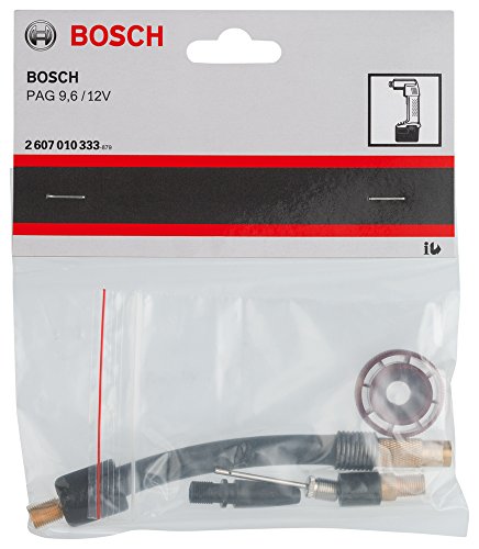 BOSCH Zubehör-Set für Bosch-Druckluftpumpe PAG, 2607010333 - 2