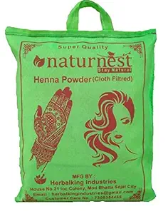 NATURENEST 100% PURE AND NATURAL MEHANDI POWDER (1 KG)