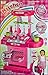 Portable Pink Electronic Children Kids Kitchen Cooking Girl Toy Cooker Play Set