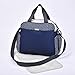 Baby Nappy Diaper Changing Bags Grey/Polka Dots Design 6600 (6600 Navy Blue)
