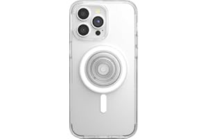 PopSockets: PopCase PlantCore für MagSafe - Pflanzliche Handyhülle für iPhone 15 Pro Max mit einem MagSafe-kompatiblen PopGrip - Handyständer und Griff mit austauschbarer Top - Clear