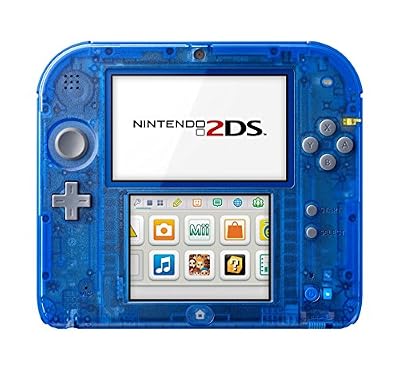 Nintendo Console Nintendo 2DS Bleu transparent