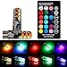 Produktbild Wokee Auto Atmosphäre Licht RGB Strip RGB T10-COB Glühbirne Fernbedienung Auto Breite Licht Strobe Licht Atmosphäre Licht Licht Streifen Leuchte Innenbeleuchtung Dekorative Lampe