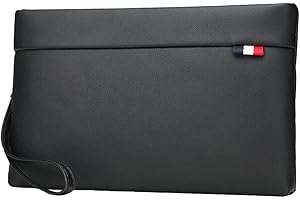 Sunshinetimes Pochette da Polso in Pelle Uomo Portafoglio Borsa a Mano Borsellino con Cerniera per lavoro, viaggio, casuale