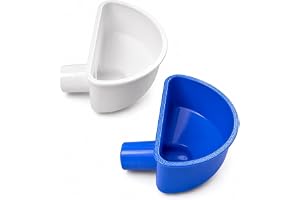 Reaorktic 2 stycken 10 x 7 cm vattenpåfyllningstratt | Bred anti-spill tratt, 3D-påfyllningstrattar för vattentank, för friti