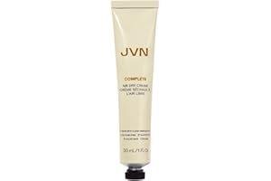 JVN Air Dry Cream, 1 Fl Oz - No Heat Soft Hair Styling Cream for All Hair Types, Smoothes and Defines Hair, Sulfate Free - Grapefruit & Tangerine Fragrance