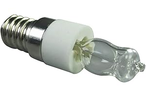 STRONRIVE 2 Stück 110V 40W E14 Halogen Backofenlampe Ofenlampe Oven Lampe Hitzebeständige Halogen Glühbirnen für Kühlschränke Backofen Ventilatoren, bis 500 Grad