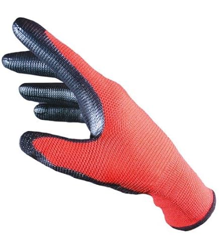 SEIZ 200100#07 Red Mamba Strickhandschuh, Polyamid, S/Größe 7, Rot (10-er Pack) bei Günstiger Preis