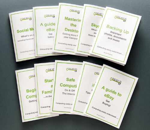 Download Great set of 10 Computer Booklets for Beginners, packed full of information.Titles: Backing up, Starting a Family Tree, Selling on eBay,iPad hints and tricks, Beginners Tuition, Safe Computing. Using Skype and Social Media whats on offer. GREAT GIFT!