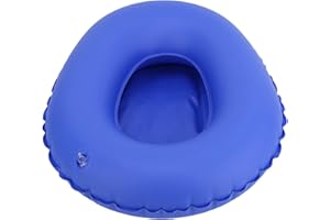 MUMISUTO Aufblasbare Bettpfanne, medizinische aufblasbare Bettpfanne Anti-Dekubitus-Toiletten-Urinal für ältere Bettlägerige