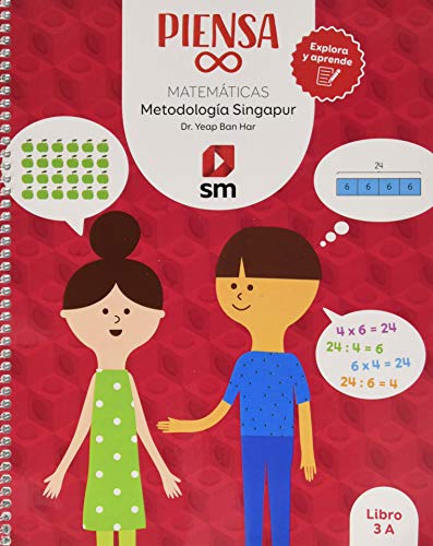 MATEMÁTICAS 3ºPRIMARIA LIBRO PIENSA INFINITO PROYECTO SINGAPUR