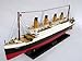 Produktbild Modellschiff TITANIC, Schiffsmodell aus Holz, Handarbeit, Spantenbauweise, Modell; Länge 80 cm
