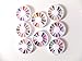 Five Season 8 Wheels 3D Fimo Slice Mix Style Nail Art Decoration