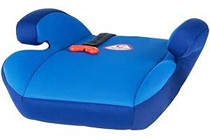 capsula® Kindersitzerhöhung mit Gurtführung Sitzerhöhung Autokindersitz Gruppe 2/3, 15-36 kg blau