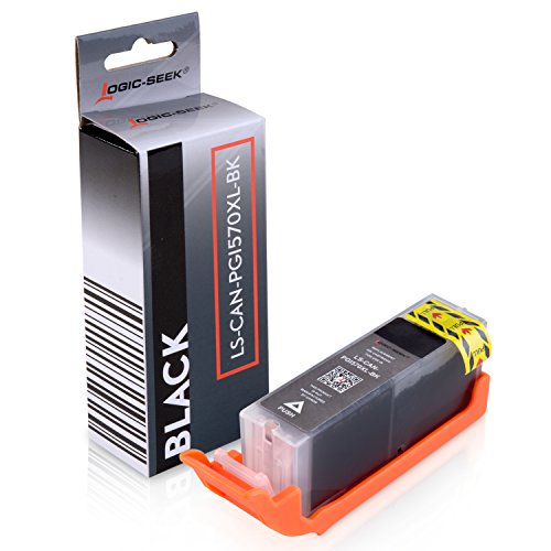 Logic-Seek PGI-570XL Tintenpatrone kompatibel zu Canon PGI570 XL für Canon Pixma MG5750 MG6850 Series - 0318C001
