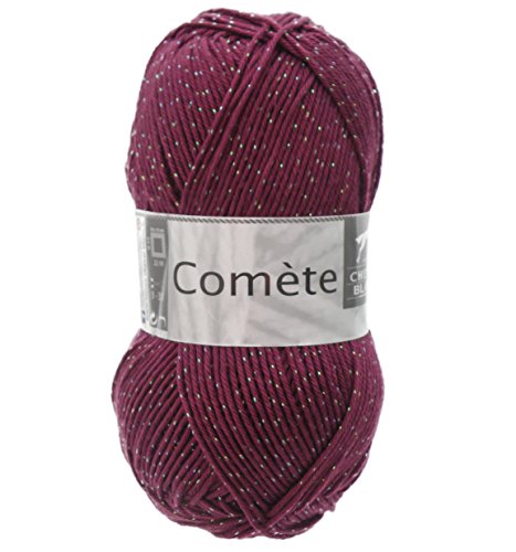 Glamour Strickgarn COMETE, 50g, #252 'purple diamond'