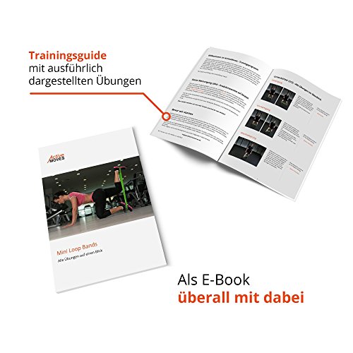 ActiveMoves Premium Mini Loop Bands und Fitnessbänder - 4