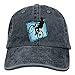 Produktbild QIOOJ Mountain Bike Sport Denim Hat Adjustable Womens Casual Baseball Caps