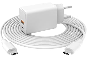 NICPOWER PD 20W USB-C Rápido Cargador para iPad Air 10.9" 4ª/5ª, para iPad Pro 11"/12.9" Gen 1ª/2ª/3ª/4ª/5ª/6ª, Mini 8,4" 6ª generación 2022 2021 2020 2018 Alimentación Cable de 1.8M