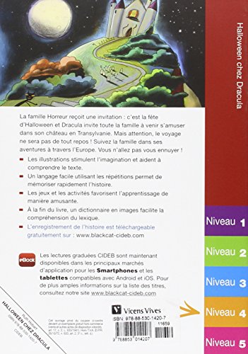 Book's Cover of Halloween chez Dracula : Niveau 4