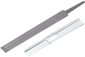 Belissy Juego de herramientas de afilado universales para motosierra, 2 unidades, medidor de profundidad, medidor de profundidad, silvicultura, agricultores, utilitarios