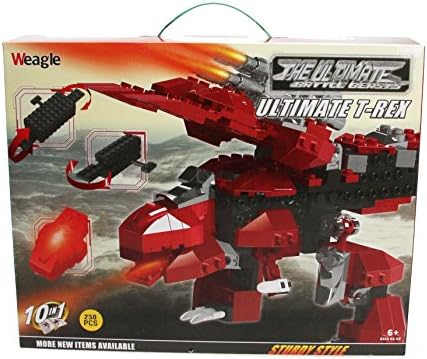 Bana Toys Build My World Dino Block Set (250 Pieces)