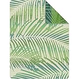 MODERNE EINFASSUNG: Ein absolutes Highlight in Ihrem zu Hause ist diese Decke, welche mit einem feinen Zierstich eingefasst ist.