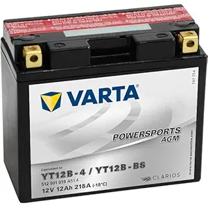 VARTA Powersports AGM Model VARTA YT12B - BS (12v) 12Ah