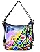 Produktbild Niarvi Cosmic Flowers Handpainted Echt Leder Handtasche