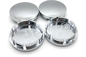 MenQind 4 coprimozzo per ruota anteriore e posteriore, diametro 56 mm, per accessori di ricambio per veicoli, materiale e finitura in ABS