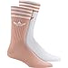 Produktbild adidas Originals Socken Doppelpack SOLID CREW 2PP DW3935 Weiß Rosa, Size:35/38