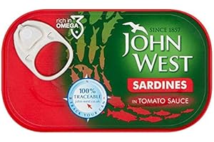 John West Sardines in Tomato Sauce 120g Pack of 12