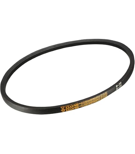 sourcing map 2pcs B-813 V-Ceintures Conduire Ceinture 813mm(32) Inner Circonférence 17mm Haut Largeur Caoutchouc pour Puissance Transmission