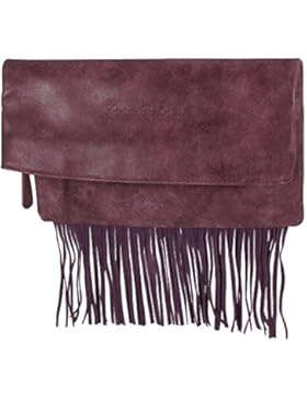 Fritzi aus Preußen Ronja Fringe Vintage Clutch Umhängetasche 29 cm