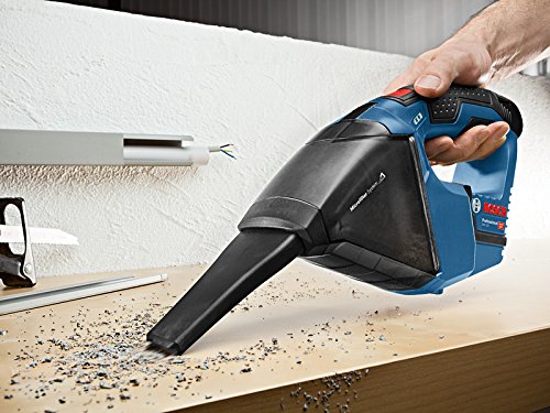 Bosch GAS 10,8 V-LI Professional 0.601.9E3.000 Akku-Staubsauger (Solo Version, 10.8 Volt, 0,35 l) Blau - 3