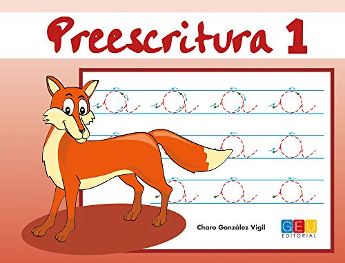 preescritura 1: Mejora del manejo Del Lápiz | Educación Infantil | Editorial Geu | Refuerzo Escolar (Niños de 3 a 5 años