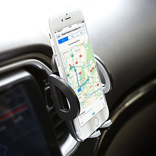 KFZ Handyhalterung Auto, SUERW Universale Handy Halterung Auto LÃ¼ftung KFZ Halter fÃ¼r iPhone, Samsung , Android, Handy Autohalterung Smartphone oder GPS GerÃ¤t (Grau)