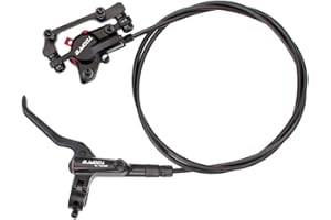 UNCOTARILY Hydraulic Brake Set, Bicycle Disc Brake Set, Toopre Bicycle Disc Brake, Universal for Front and Rear, for Mountain Paths, Mountain MTB Bikes, Disc Brake Clamp