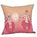 Produktbild B-commerce 18 x 18 Zoll Kissenbezug für Liebhaber - Happy Valentinstag Baumwolle Leinen Dekokissen Fall Sweet Kissen