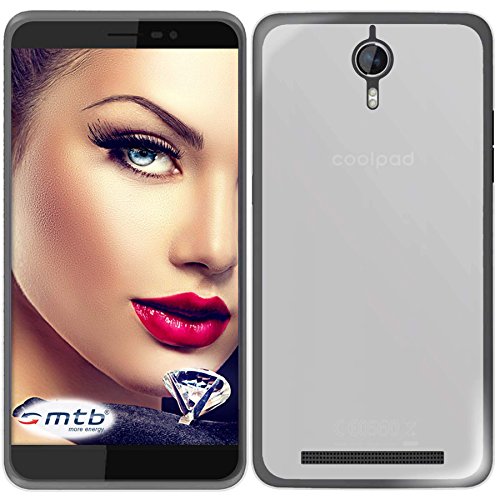 mtb More Energy   Protector de Pantalla de Vidrio   Funda para Coolpad Porto S  E570  5 0      Blanco Transparente   TPU Carcasa