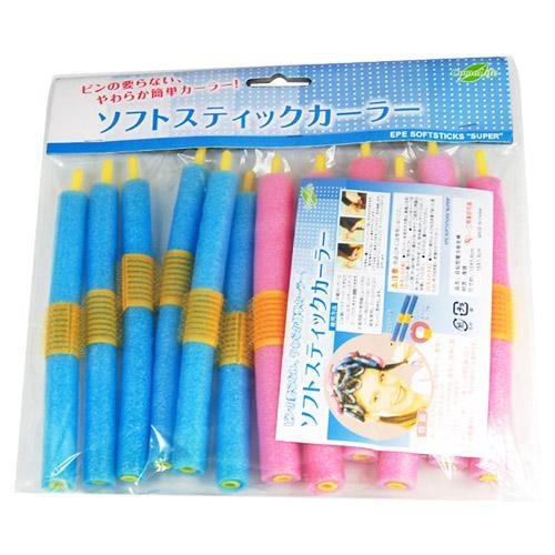 12 x Magic Lockenwickler Kaltwellenwickler Papilotten Papilottenwickler 15cm - 6