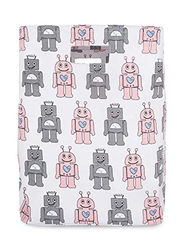 Preisvergleich Produktbild Jollein Korb, Größe XL, Robot, Rosa