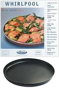 WHIRLPOOL - PIATTO CRISP GRANDE - DIAMETRO 30,5 CM - UNIVERSALE PER  MICROONDE : Amazon.it: Casa e cucina