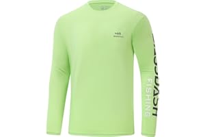 Bassdash Homme Manches Longues T-Shirt Anti-UV UPF 50+ T-Shirts de Pêche pour Hommes FS31M